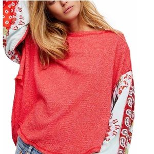 Free People We the Free Blossom Thermal (Cherry)